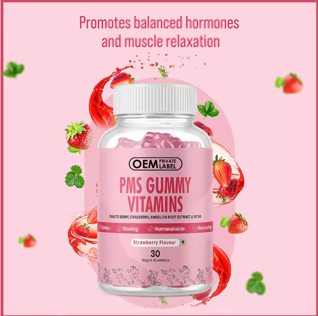 Veluhra Vitamins Gummies for Women PMS Support